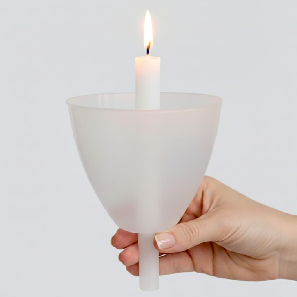 Protetor Para Velas Procissão Caixa Com 100  unidades