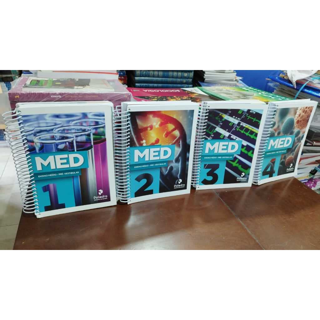 Livros / Apostilas Poliedro Med - Pre Vestibular Medicina 2025