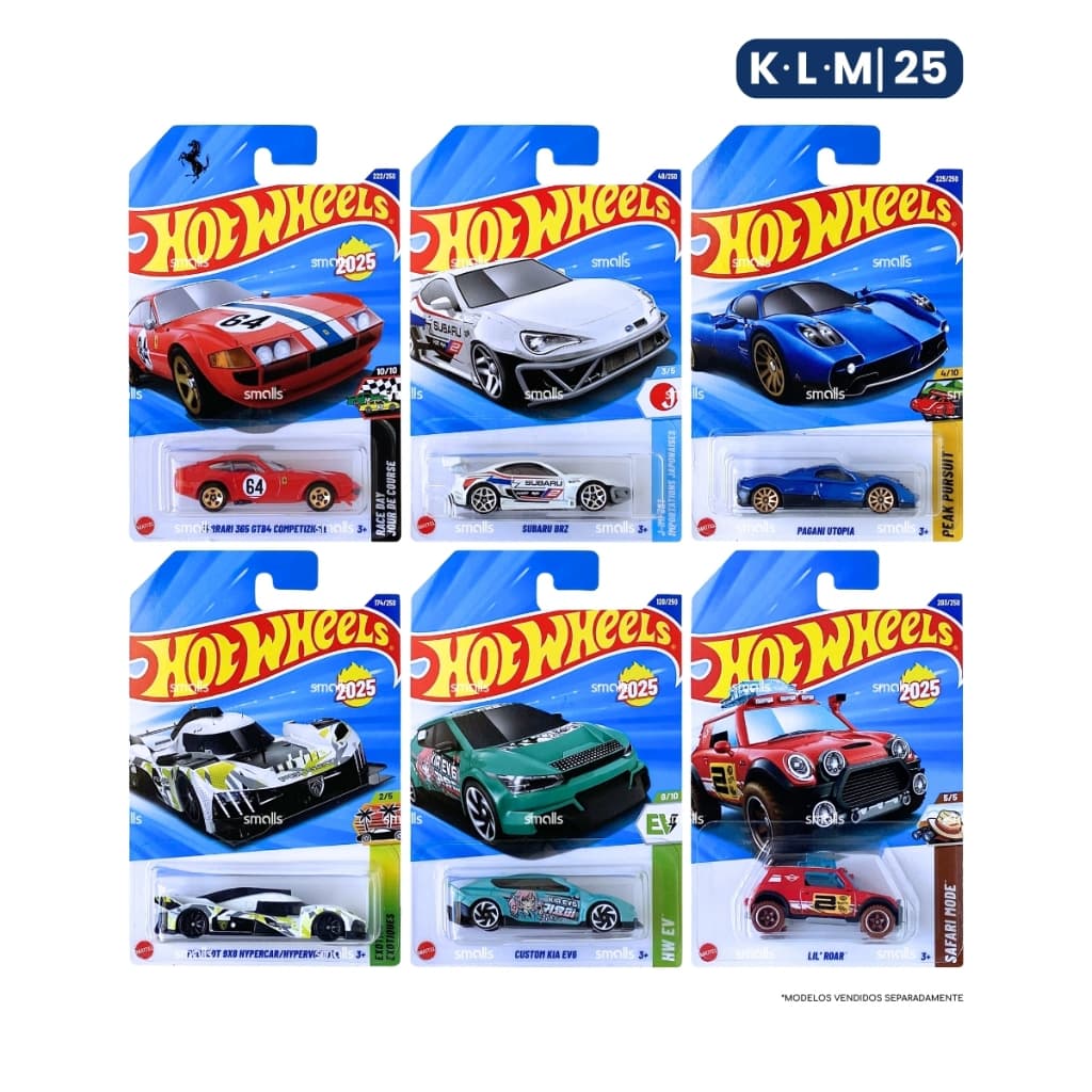 Hot Wheels - Carrinho Miniatura À Escolha - Lote K, L, M - Original