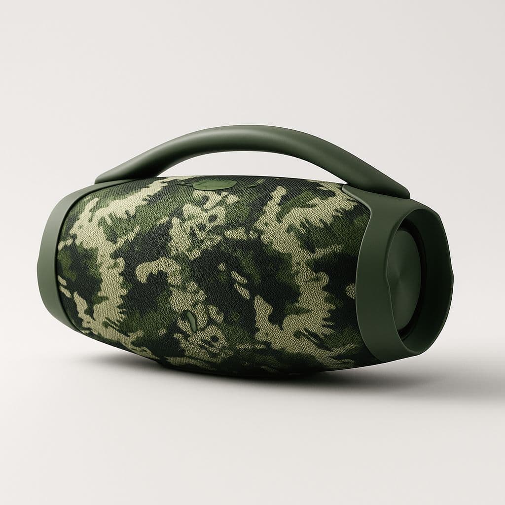 Caixa De Som Boombox 3 33CM/120W 22CM/70W Bluetooth Pen-drive Rádio FM AUX Micro SD