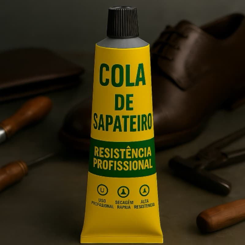 Cola de Sapateiro Profissional para reparos gerais em calçados
