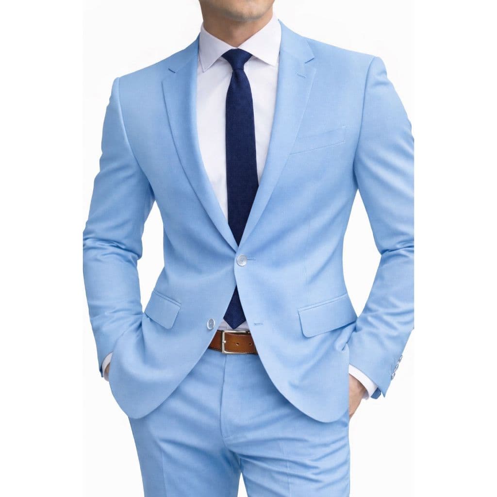 Terno Italiano Slim Tecido Oxford Alta Qualidade - Paletó+Calça