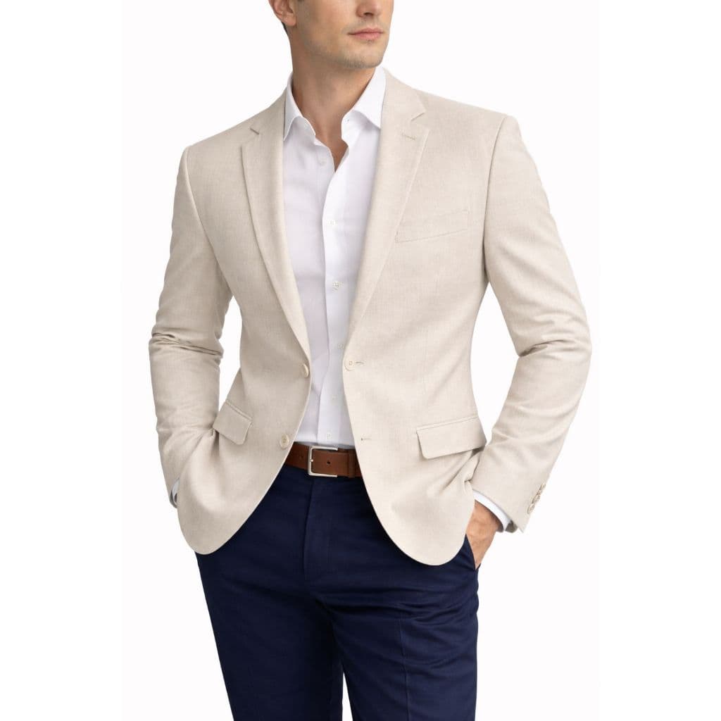 Blazer Masculino Slim Linho Premium - Alta Qualidade