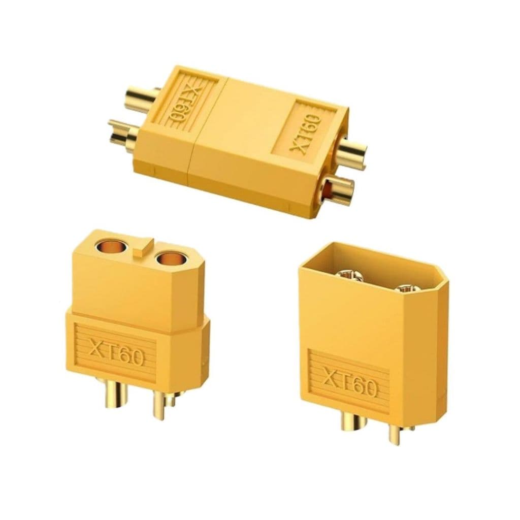 (2 Pares) Plug Conector XT60 Alimentação Aeromodelismo Bateria RC Motor ESC Arduino