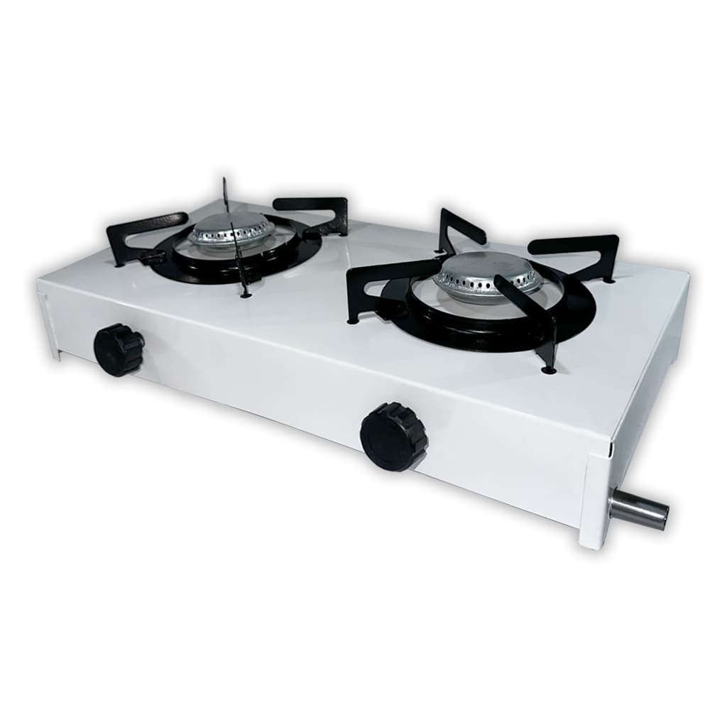 FOGÃO 2 BOCAS BAIXA PRESSÃO A GÁS PORTÁTIL