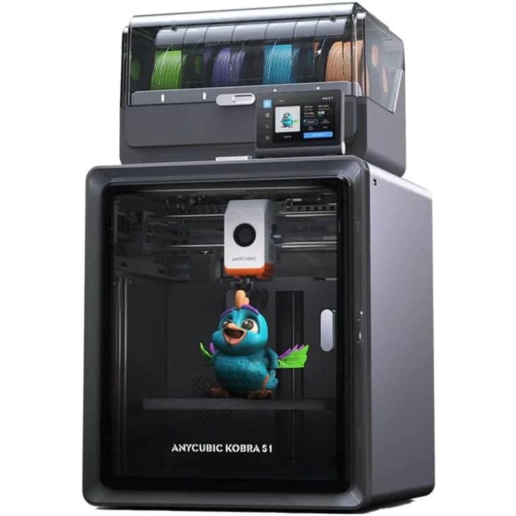 Impressora 3D Anycubic Kobra S1 Combo - Ks1cbk0a-B