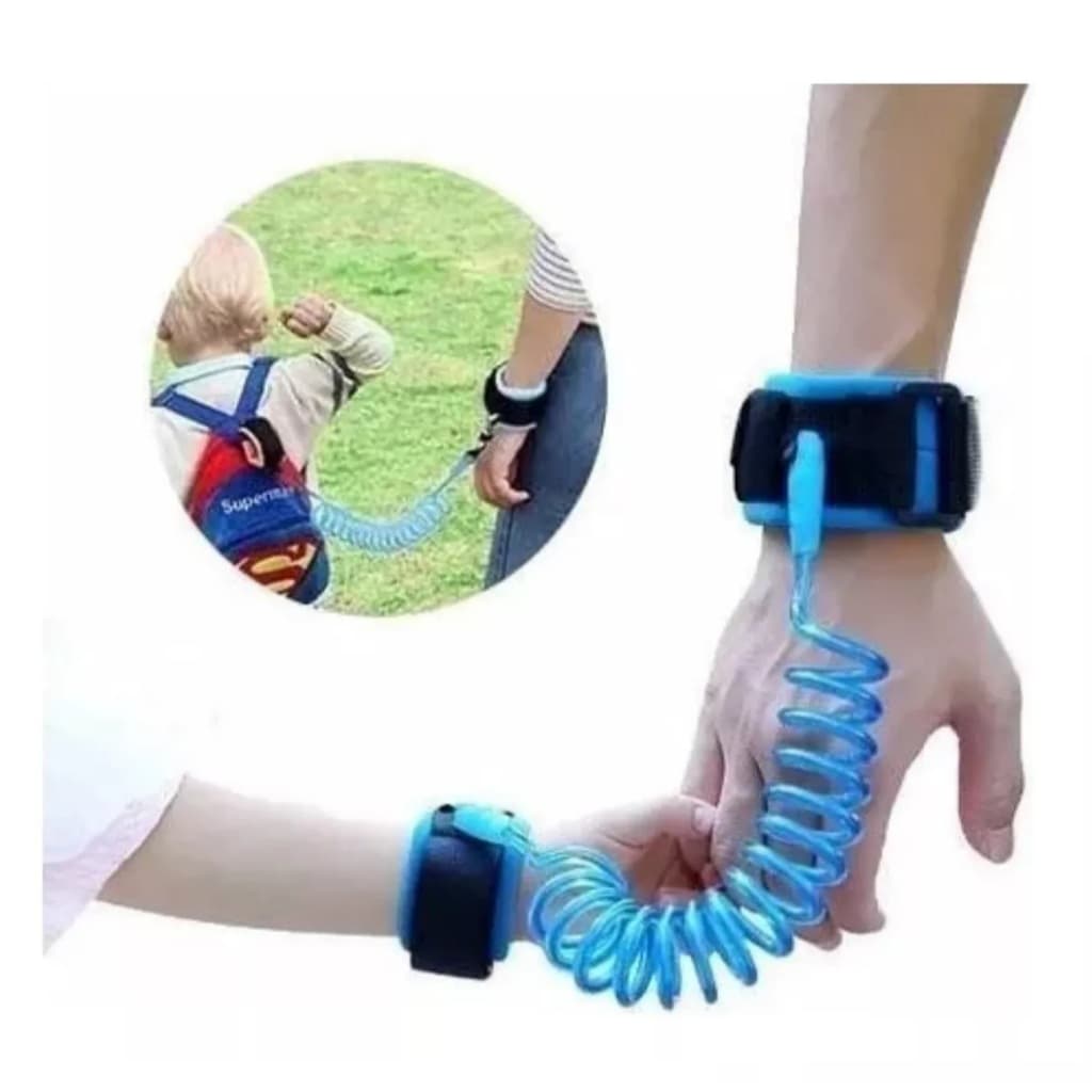 Pulseira De Segurança Bracelete Pulso Anti Perda Infantil