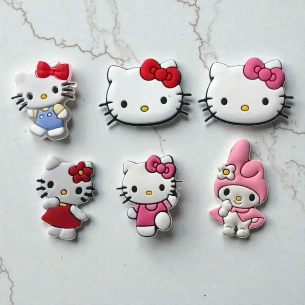 Kit de Acessórios Pins Botons Personalizados Para Calçados Sandália Feminina