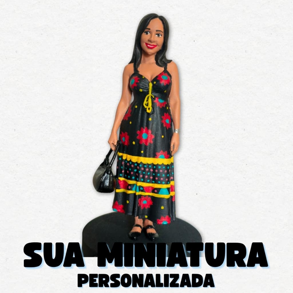 Sua Miniatura 3D Personalizada