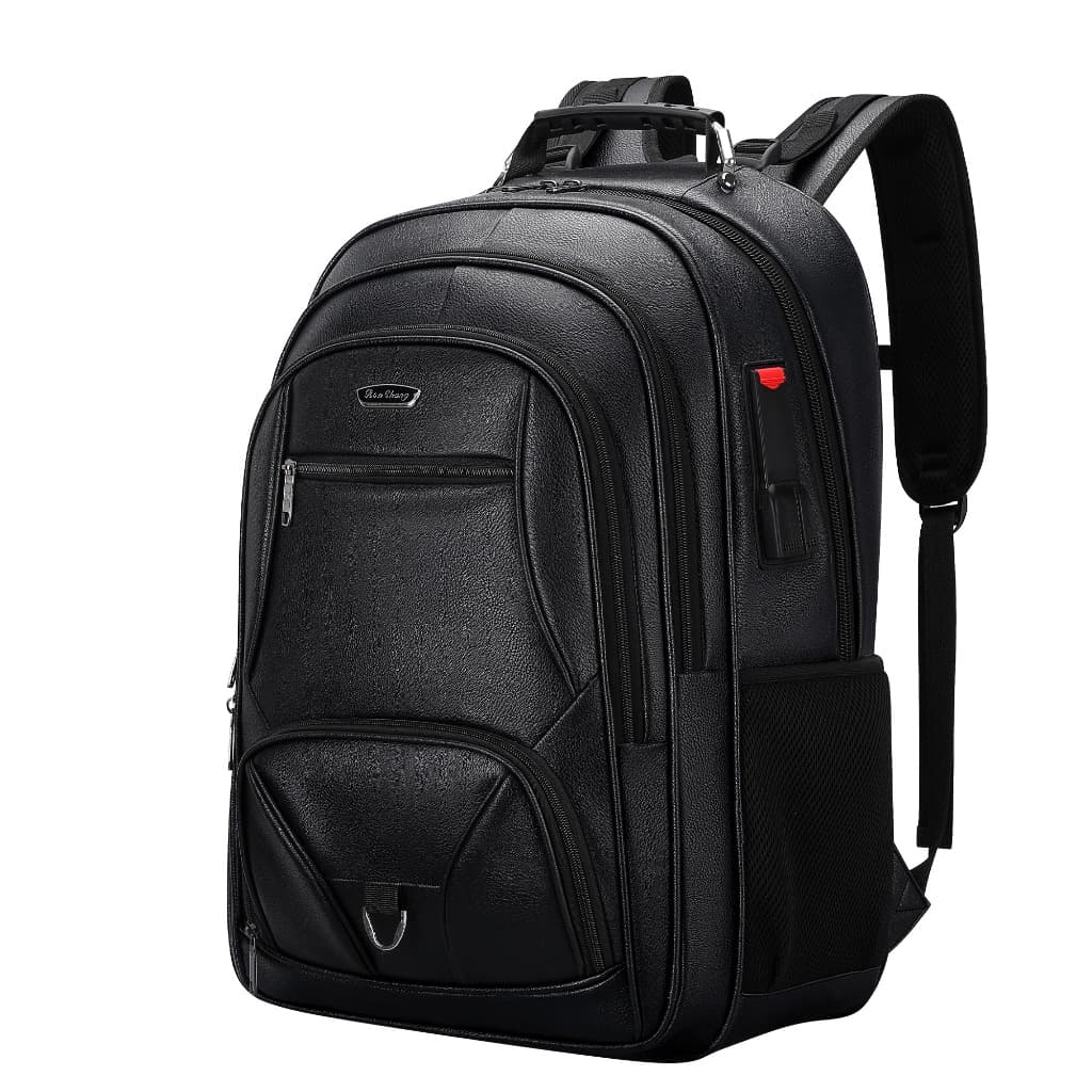 Mochila Masculina Grande 22 polegadas Impermeável 55L para Notebook 19 Polegadas com Porta USB Viagem Trabalho Escola