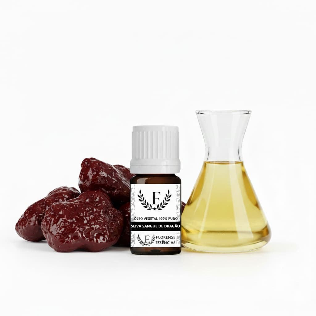 Óleo Vegetal Seiva Sangue De Dragão 100% Natural e Puro - 10 ml
