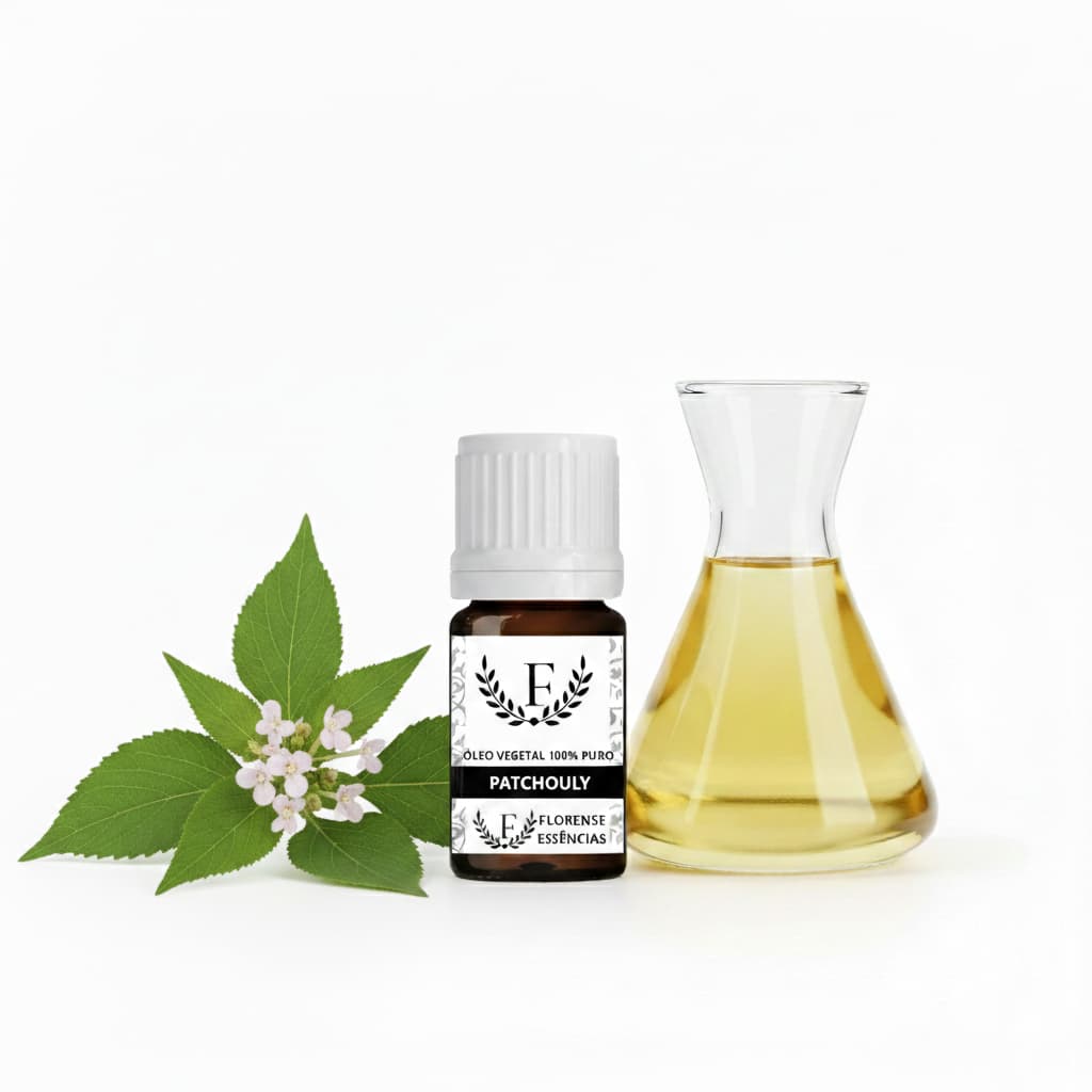 Óleo Vegetal De Patchouly 100% Natural e Puro - 10 ml