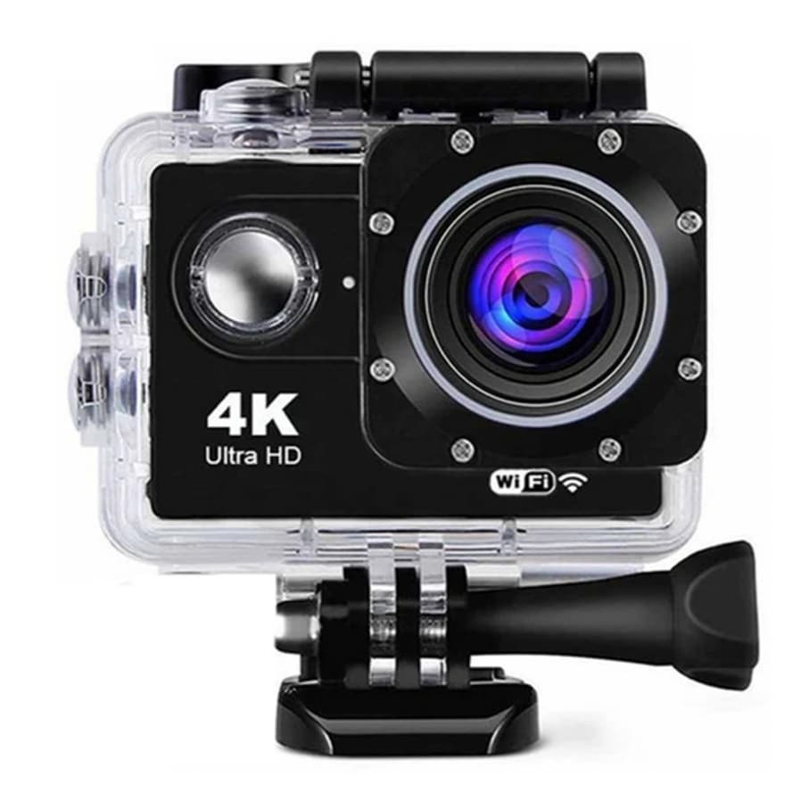 Câmera Filmadora Sport 4k Ultra Hd Wi-fi Capacete Pro Go Action A Prova DAgua 30 metros
