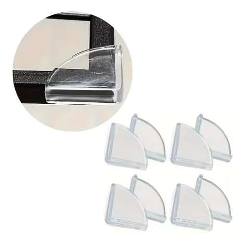 KIT 12 UND PROTETOR QUADRADO DE QUINA PROTEGE BEBE PROTECAO KZ