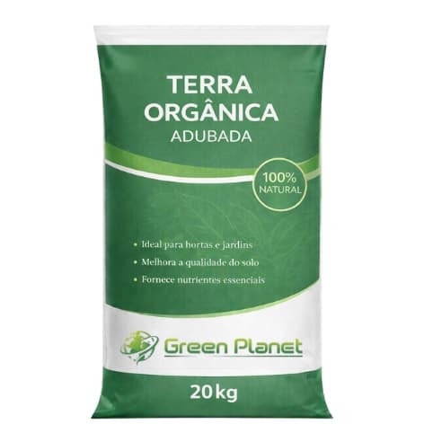 Terra Orgânica Adubada para Plantas e Jardinagem - Escolha a Quantidade!