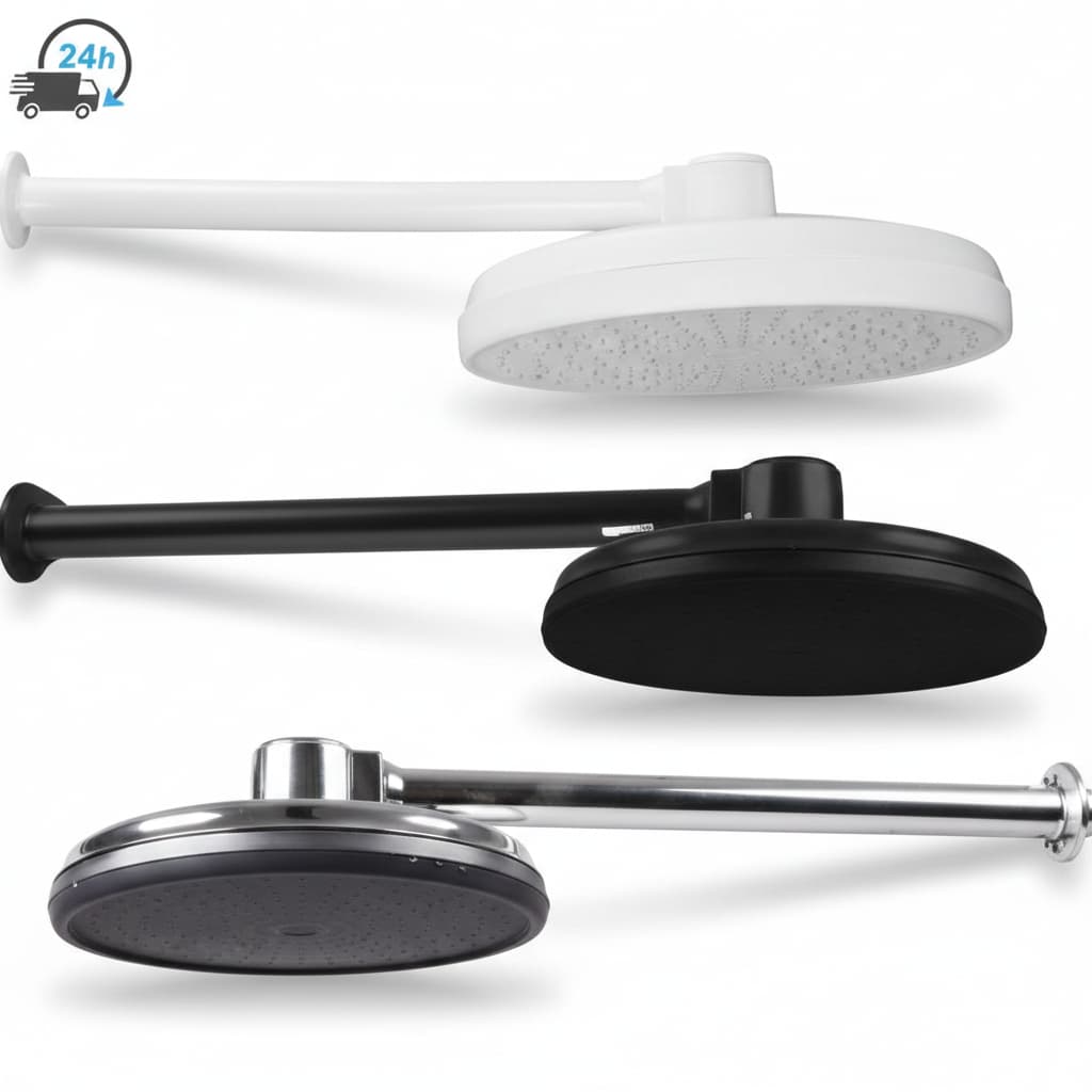 Chuveiro Ducha Frio Piscina Externo Cromado Valeplast Cor Metalizado