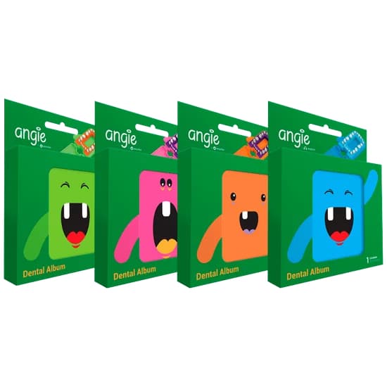 Porta Dente de Leite Infantil - Dental Álbum - Angie
