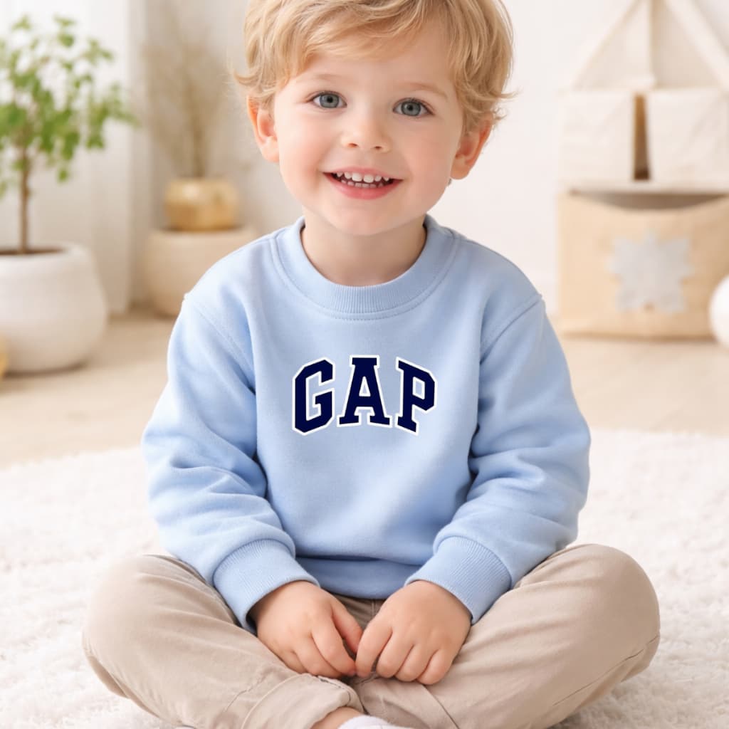 Moletom Gap Infantil Estiloso Classico Flanelado 02 ao 12