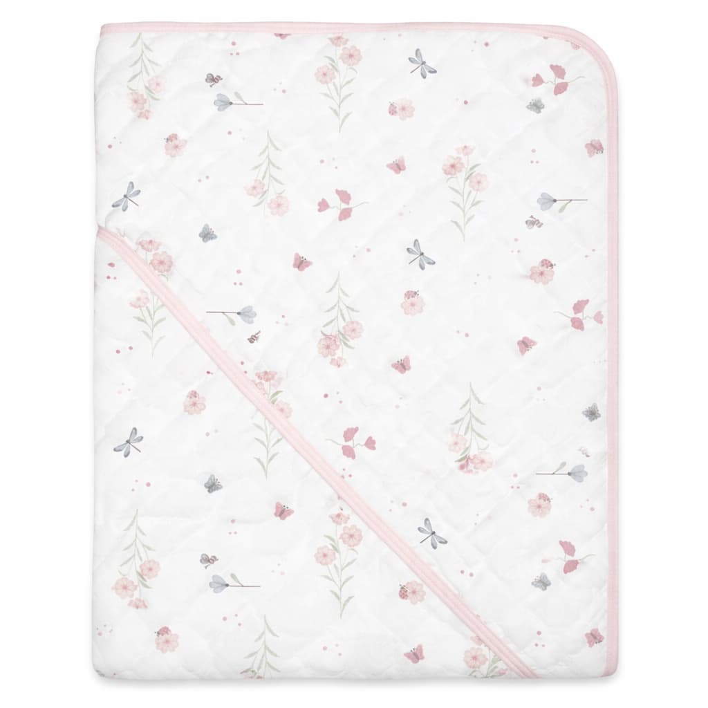 Toalha de Banho Karinho 100% Algodão Fralda Soft com Capuz para Bebê