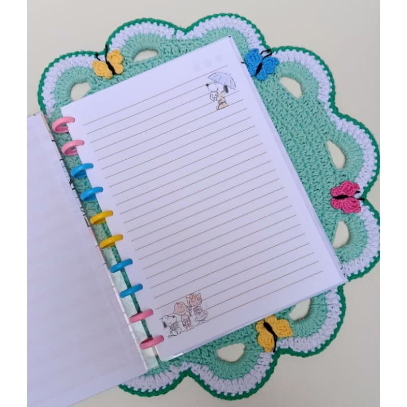 Refil de folhas para caderno de disco/universitário/10 discos