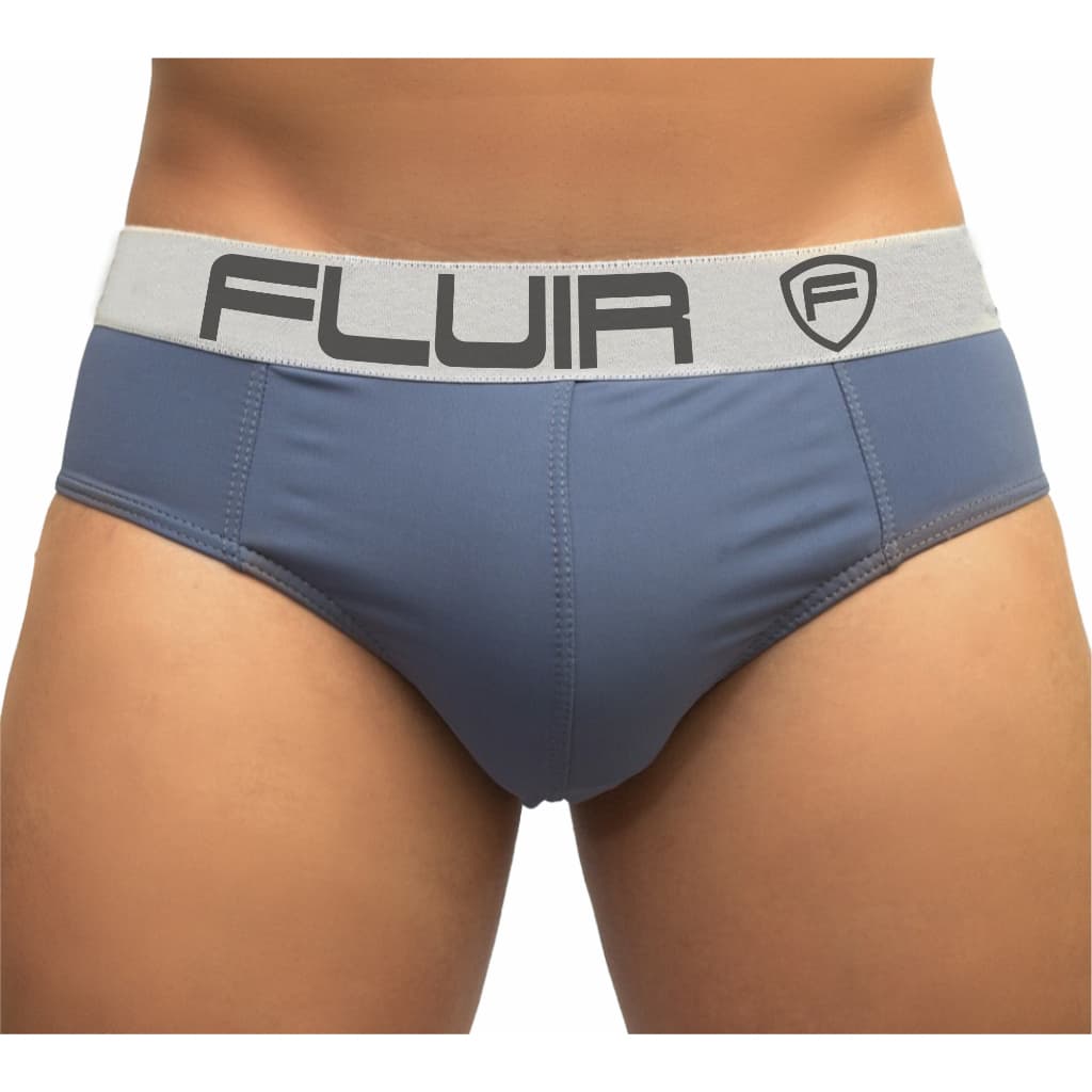 Kit Cueca Slip Tradicional Adulto Masculino Microfibra Forro de Algodão