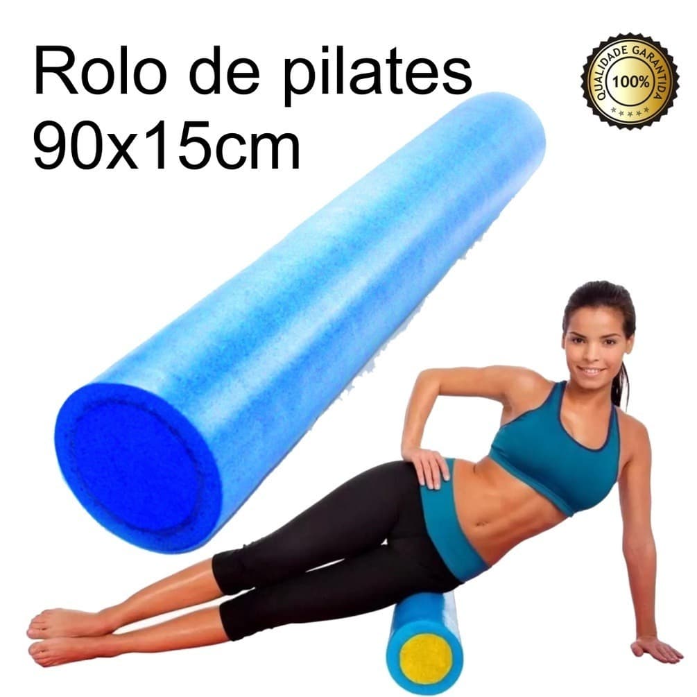 Rolo massagem 90x15 Para Ioga , Muscular De EVA De Alta Densidade , Ferramenta De Automassagem Academia , Pilates , F15