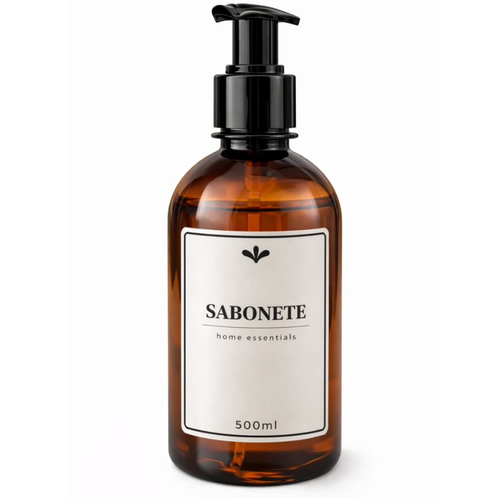 Frasco âmbar organizador de ambientes 500ml