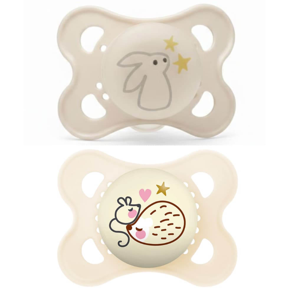 Chupeta MAM Original Silicone Night 0 a 6 Meses Neutra Unitária