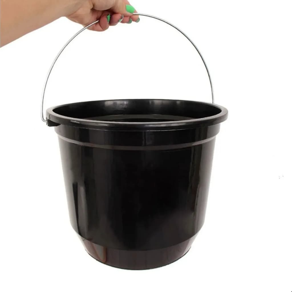 Kit 4 Baldes de limpeza 7,5 litros Resistentes Casa Portátil Cozinha Utensílios