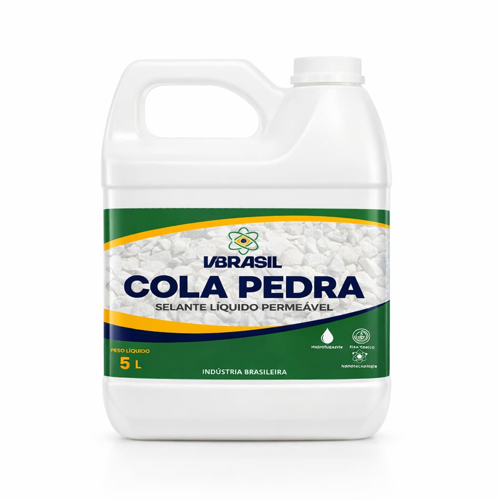 Cola Pedra 5L VBrasil | Fixa Pedrisco, Brita e Pedra Decorativa