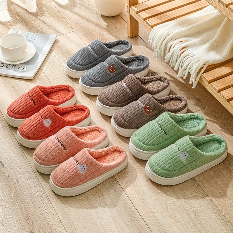 Pantufa Unissex Forrada Inverno – Super Quentinha, Macia e Antiderrapante | Conforto para Casa - PF2