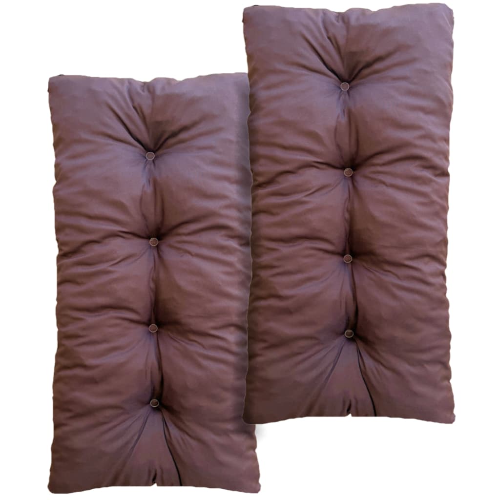 2 ALMOFADAS 95X45 TAMANHO IDEAL PARA CADEIRAS DE BAMBU VIME JUNCO E ASSENTOS DE MADEIRA