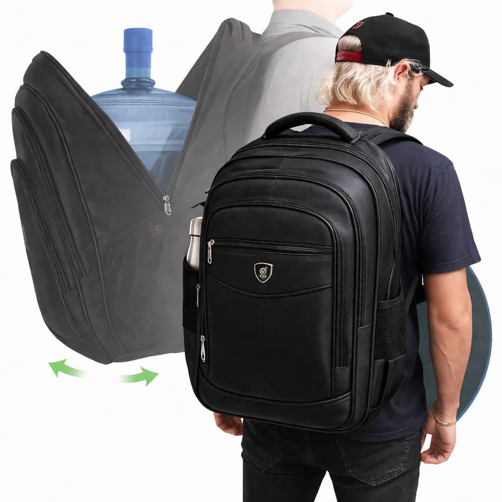 Mochila Notebook Grande Masculina Motoboy 60l Impermeável