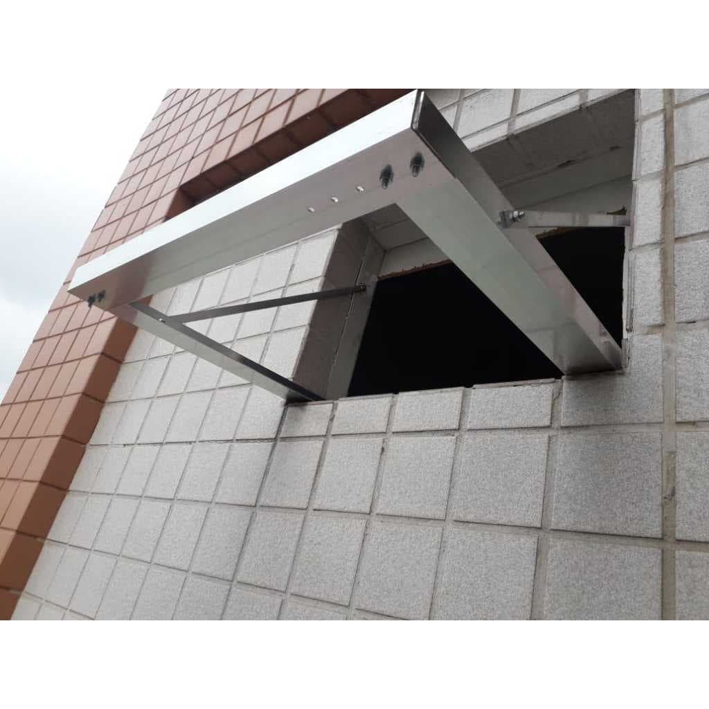 Suporte Para Ar Condicionado Janela 6.000 à 10.000 Btus Com Espuma De Vedação