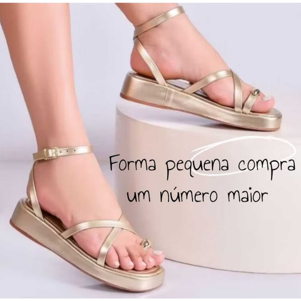 Sandália Feminina Confortável | Moda Casual e Elegante REF.2025/16