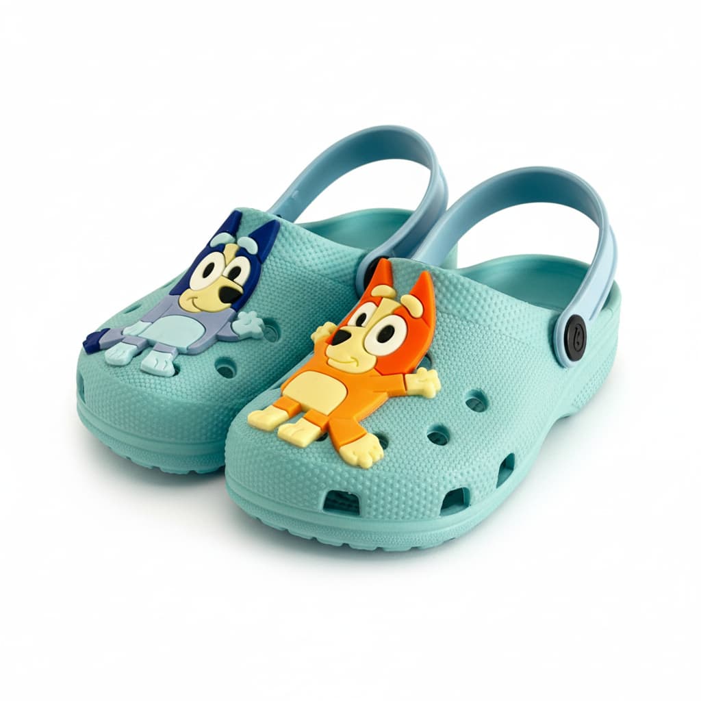 Sandalia infantil papete menino menina bingo bluey