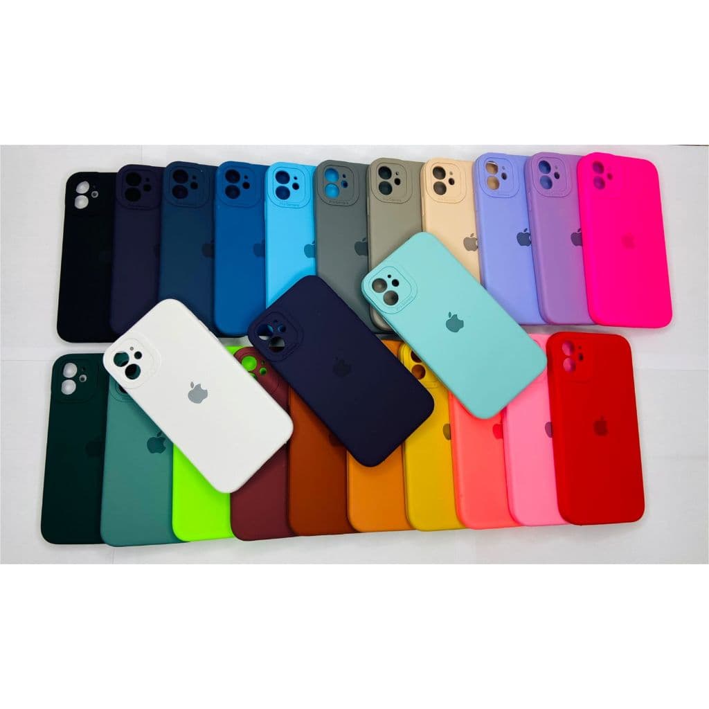 CAPA CAPINHA CASE PARA IPHONE 11 NORMAL  A SILICONE INTERIOR AVELUDADA COM CÂMERA FECHADA......