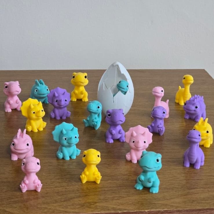 Brinde DINOSSAURO SURPRESA lembrancinha dinossauro / Páscoa / Colecionável / Aniversário