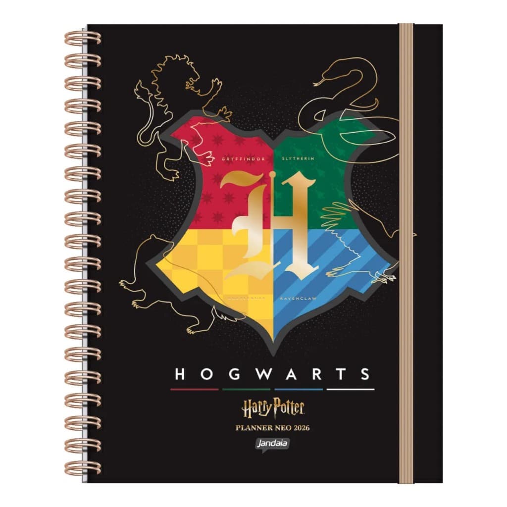 Agenda Planner Harry Potter 2026 College Neo Jandaia Capa Dura