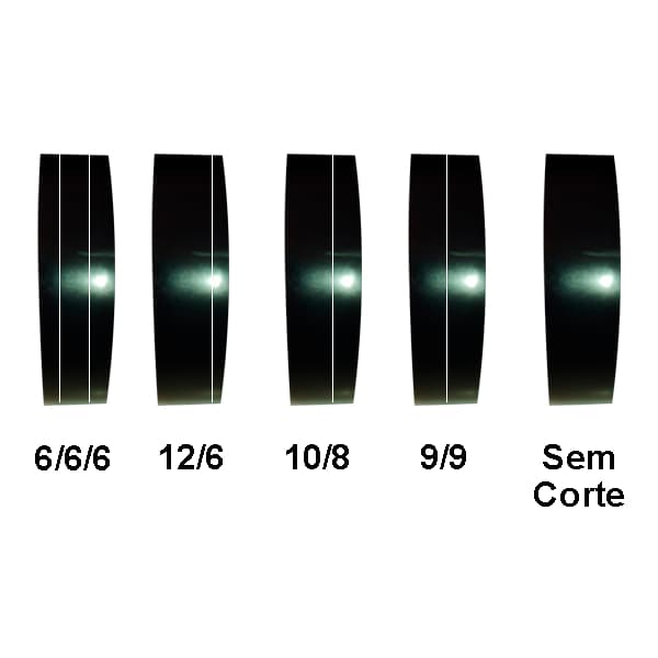 5 Fitas Cortadas Para Bronzeamento Natural e Artificial 10m - Escolha o Tamanho