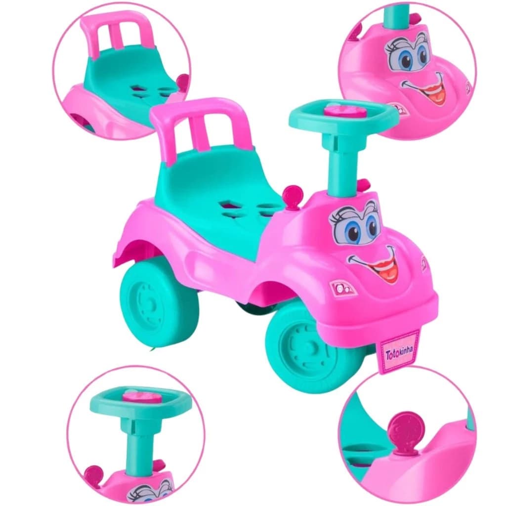 Brinquedo Infantil Totokinha Menina Rosa - Cardoso Toys