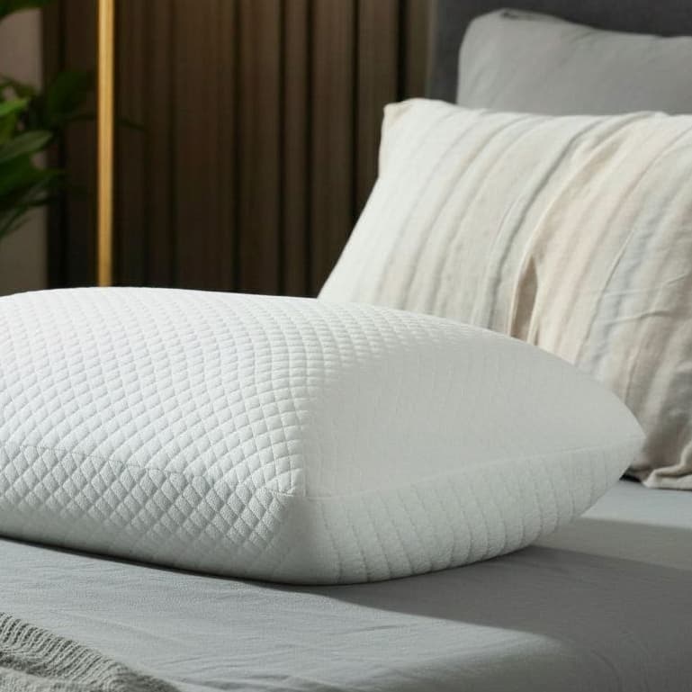 Travesseiro anti-ronco firme macio ortopédico cervical para dor no pescoço