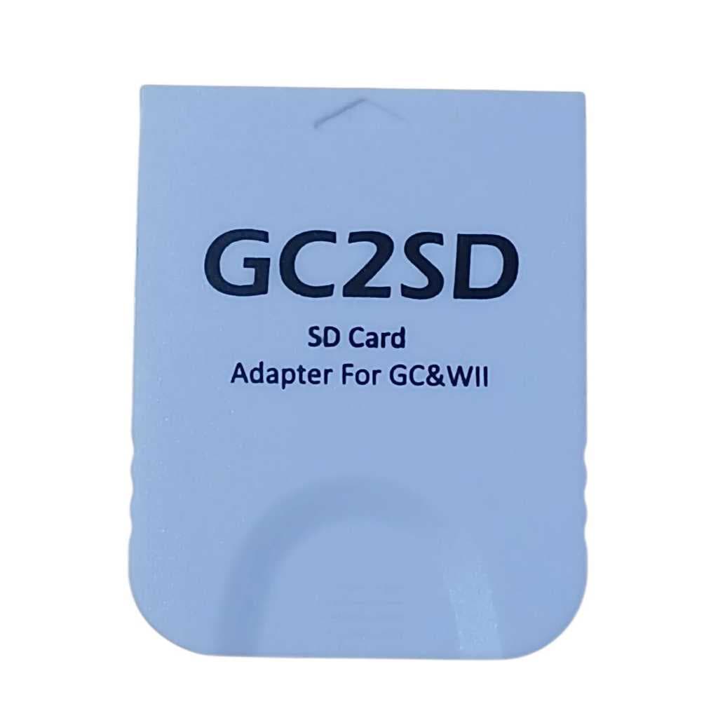 Gc2sd Adaptador Micro Sd Cartão De Memória P/ Gamecube Wii