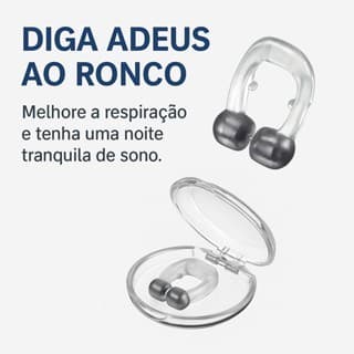 Anti Ronco para Nariz Clipe Nasal Dilatador e Dispositivo Magnético, Premium Kit 5 unidades