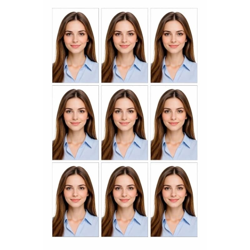 Foto 3x4 para documento 10 unidades.