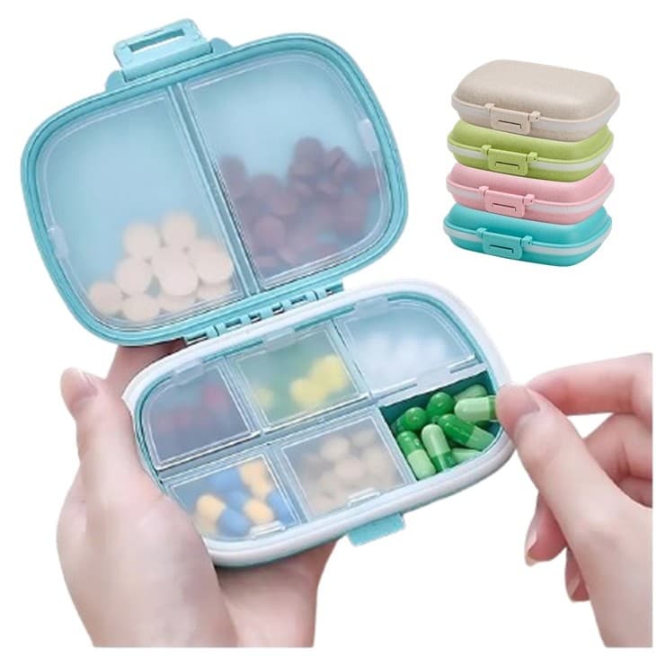 PORTA COMPRIMIDOS PORTÁTIL DE BOLSA MALA ACADEMIA