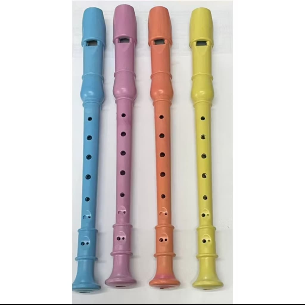 Flauta Doce Brinquedo Musical Diversas Cores Para Festas e Lembrancinha
