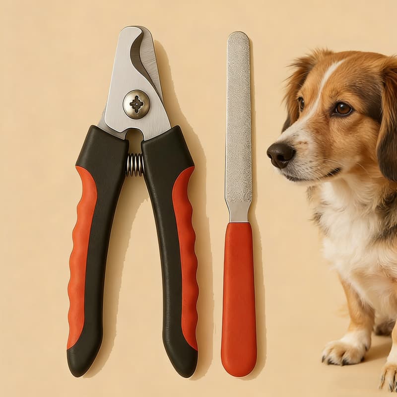 Cortador de Unhas Pet Tesoura Profissional para Cães e Gatos Porte Médio e Grande