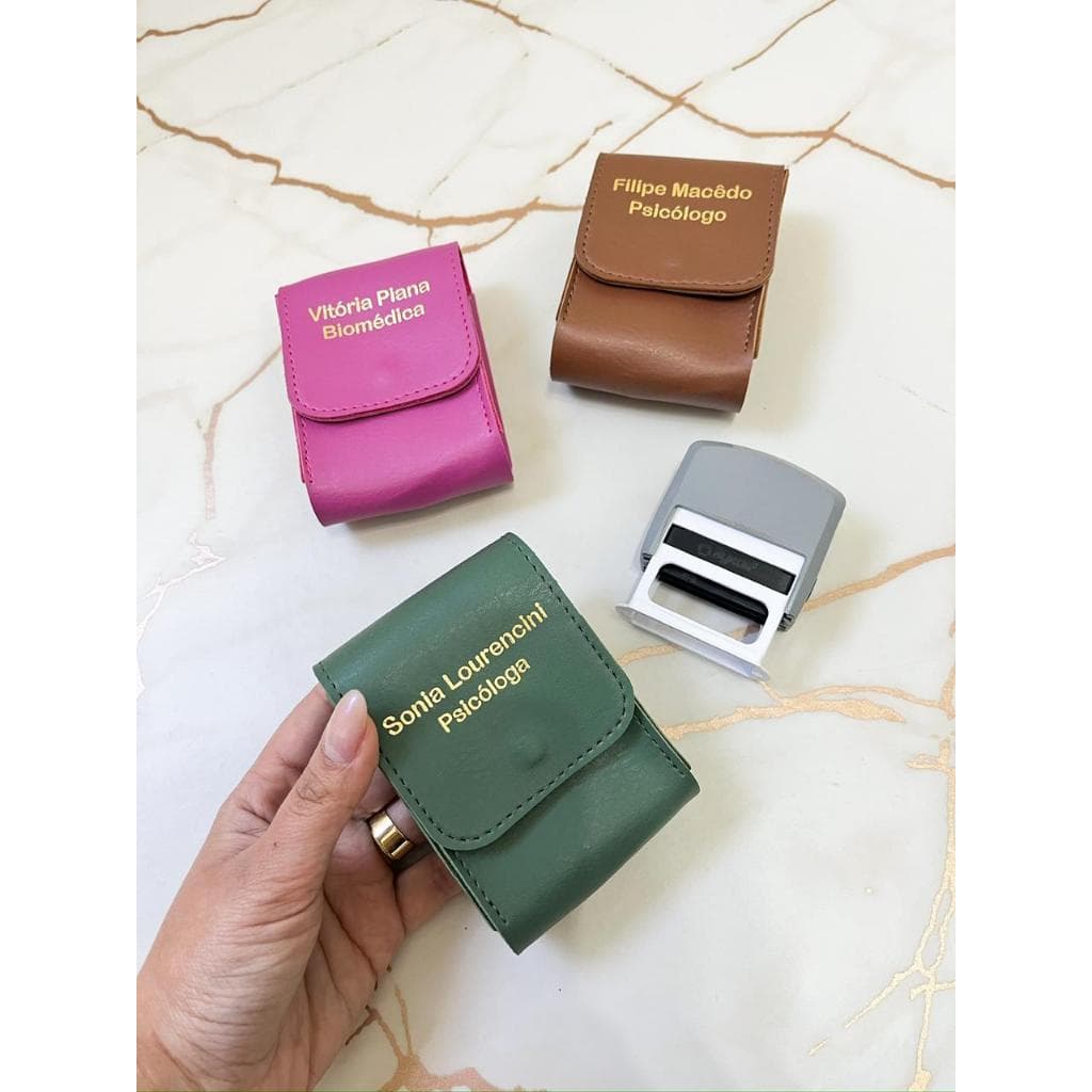 Porta carimbo personalizado