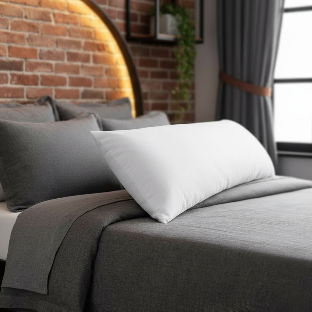 Travesseiro de Corpo xuxão ALGODÃO 100%  Percal 1,40m x 50cm travesseiros de gestante